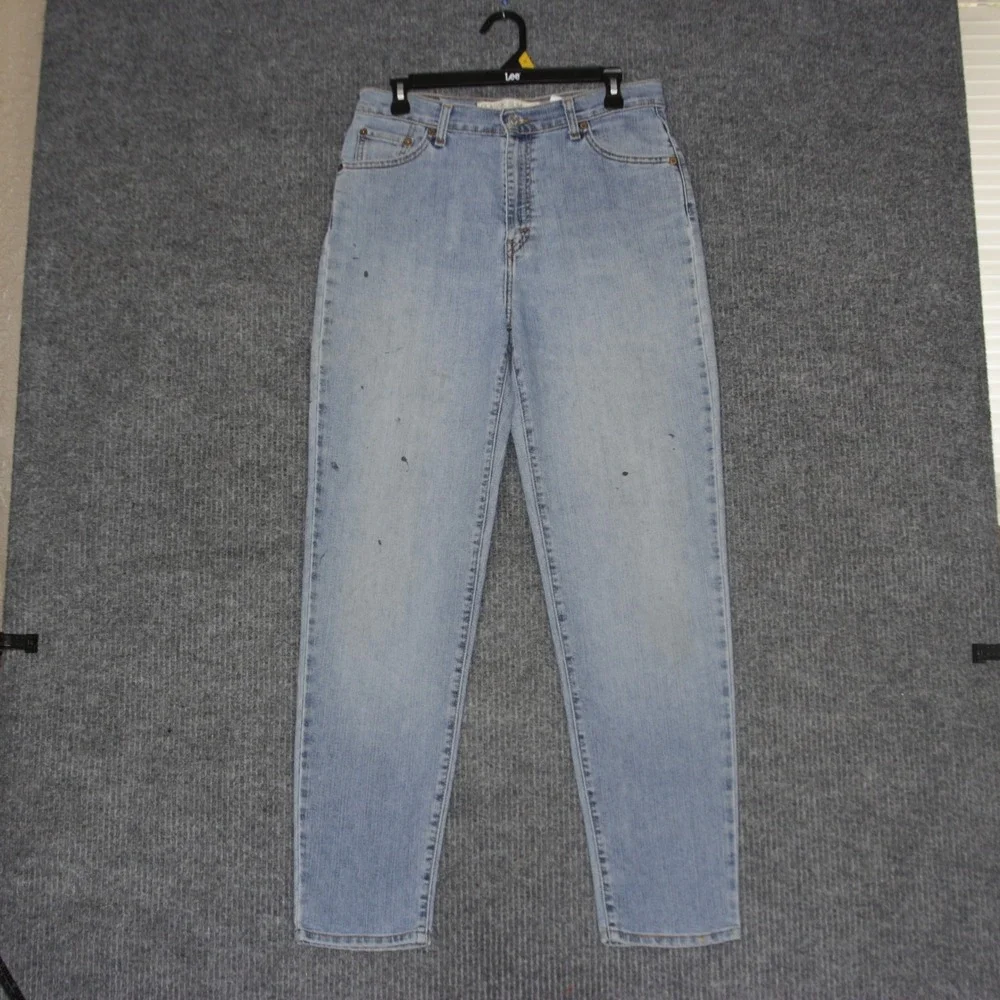 Levi's 512 Classic Slim Tapered Jeans Light Wash Women Size 12 M